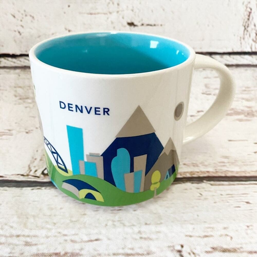STARBUCKS Denver Colorado You Are Here Coffee Mug